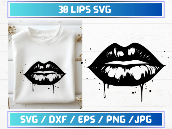30 Lips SVG: A Versatile Resource for Designers and Creators