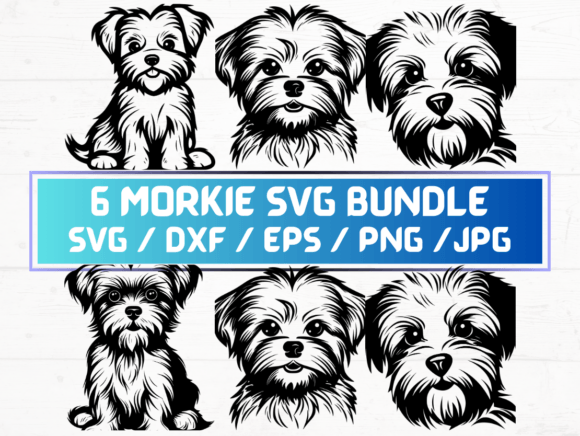 6 Morkie Svg File: A Versatile Asset for Designers and Creators