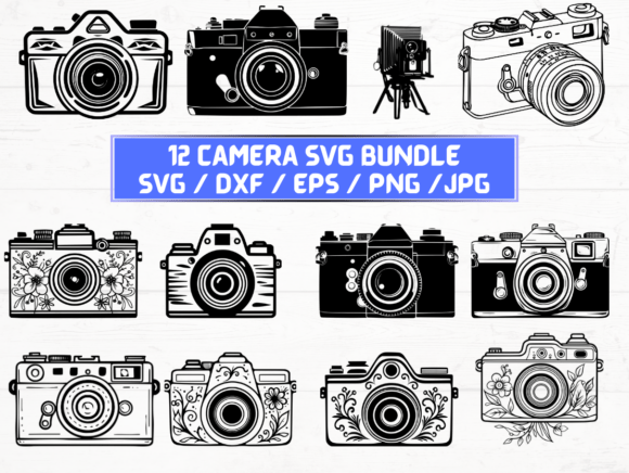 Camera Silhouette Svg: A Versatile Digital Asset for Designers