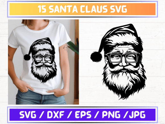 Discover the Versatility of Santa Claus SVG for Creative Projects