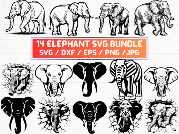 Elephant Laser Cut: A Digital Product for Creative and Industrial Use
