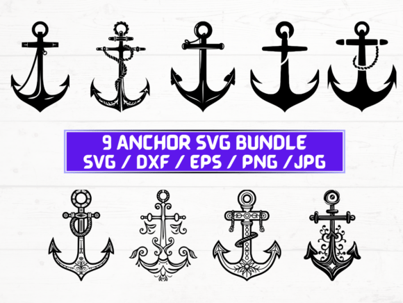 Exploring the Versatility of Anchor SVG Bundle for Design and Digital Projects