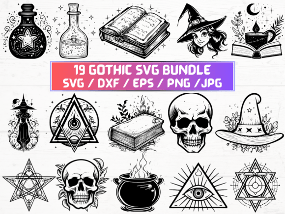 Gothic Silhouette Svg: A Versatile Digital Asset for Modern Design