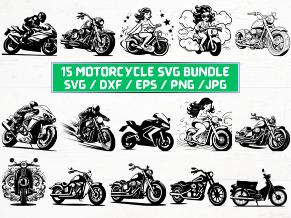 How to Use a Motorcycle SVG File in Your Design and Production Workflow