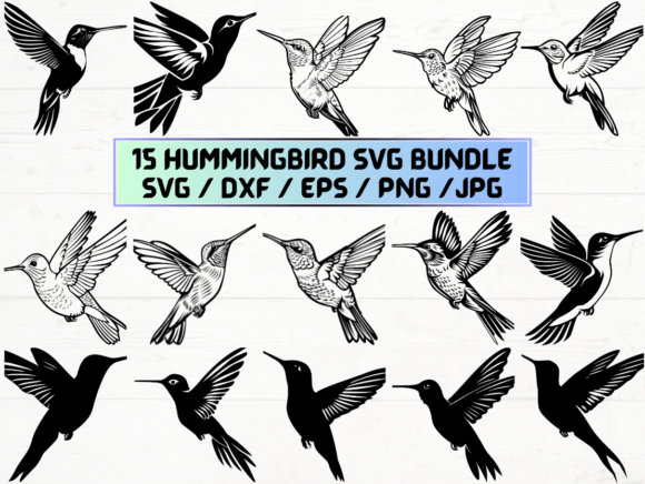 Hummingbird Silhouette Svg: A Versatile Design Asset for Modern Creatives