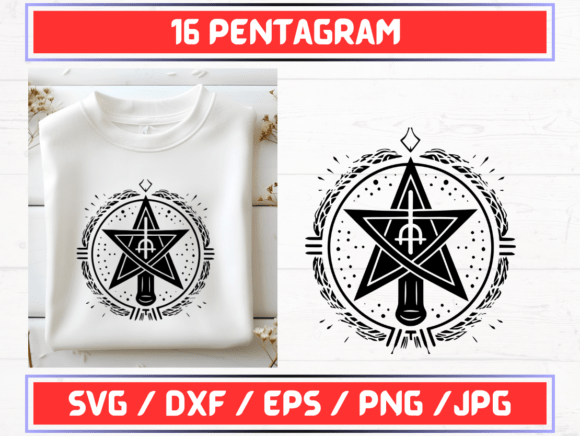 Pentagram SVG Bundle: A Versatile Design Resource for Creators