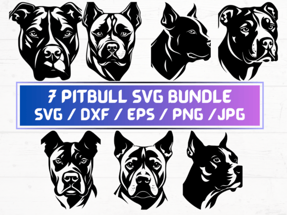 Pitbull Dog Svg Bundle: A Versatile Resource for Designers and Creators