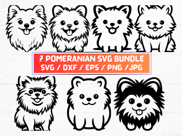 Strategic Use of 7 Pomeranian Svg Bundle for Creative and Operational Success