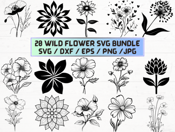 Wild Flower Svg Files for Cricut: A Comprehensive Overview